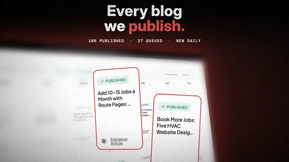 Vaultio client dashboard: every blog we publish